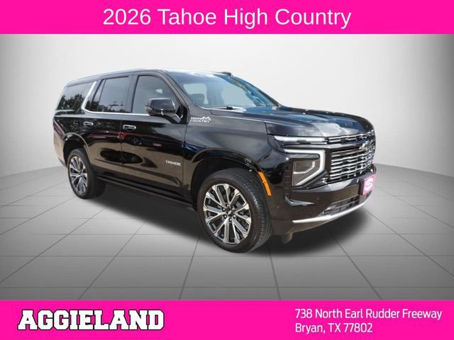 Used 2026 Chevrolet Tahoe High Country RWD image 1