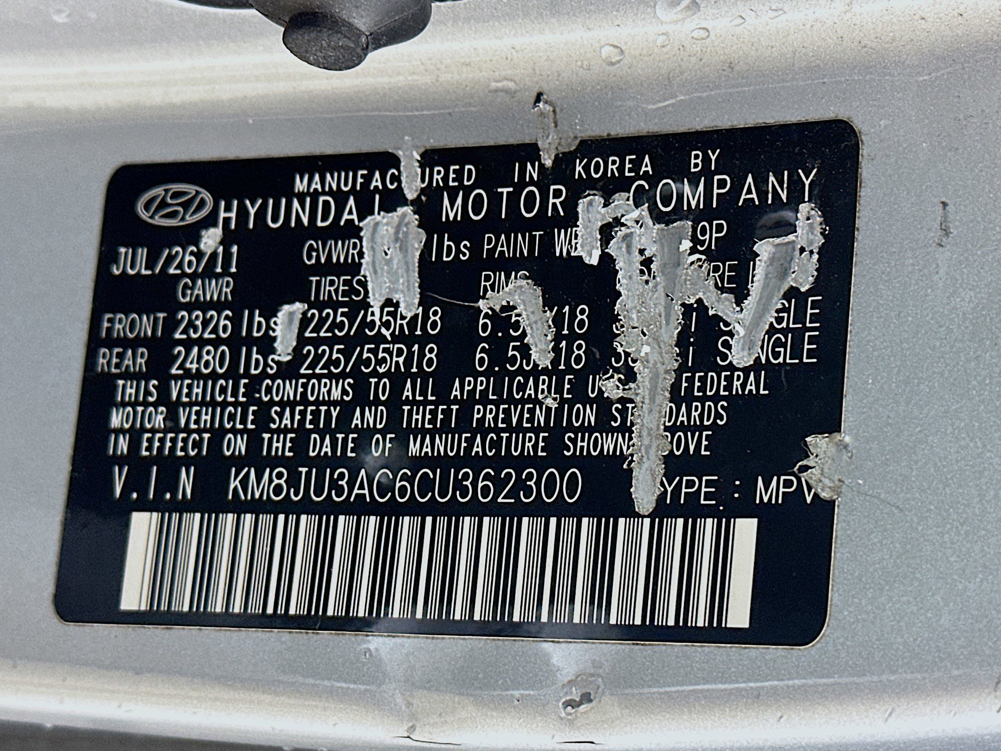 Used 2012 Hyundai Tucson Limited FWD image 12