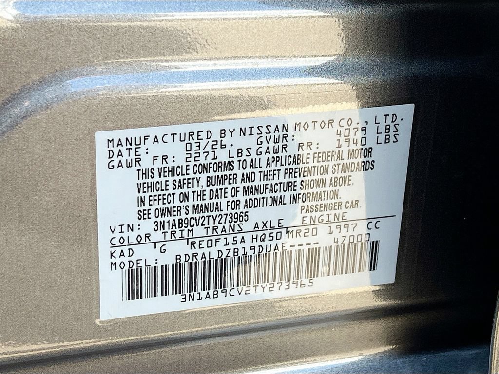 New 2026 Nissan Sentra SV w/ SV Convenience Package FWD image 30