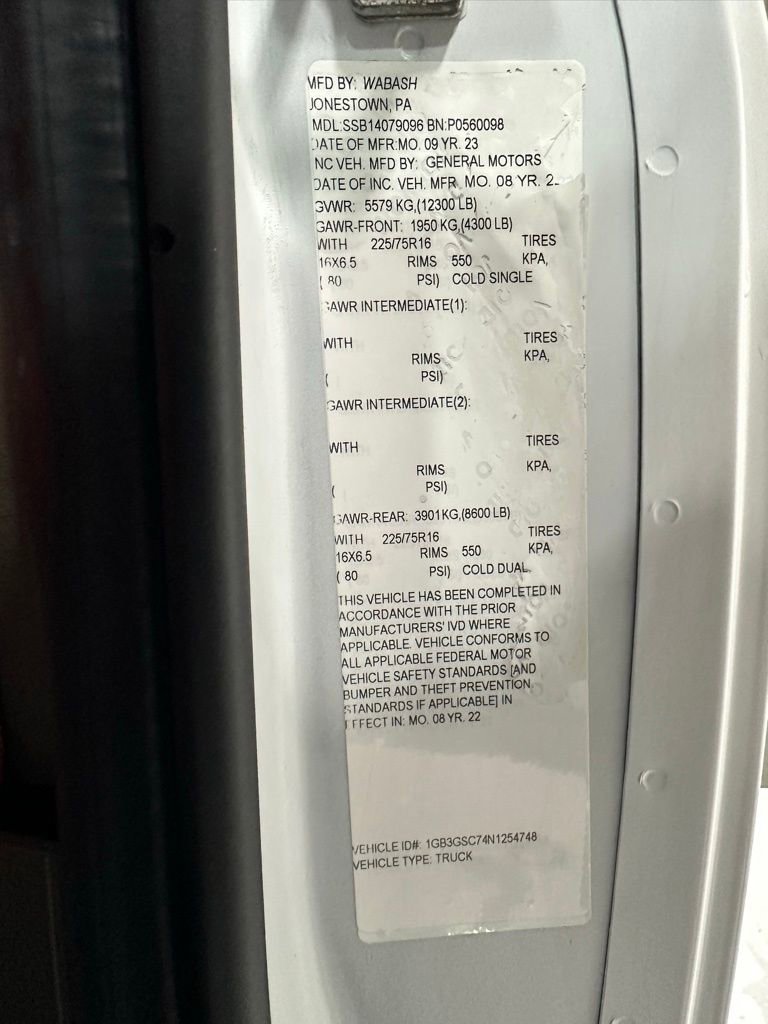 Used 2022 Chevrolet Express 3500 w/ Power Convenience Package image 12