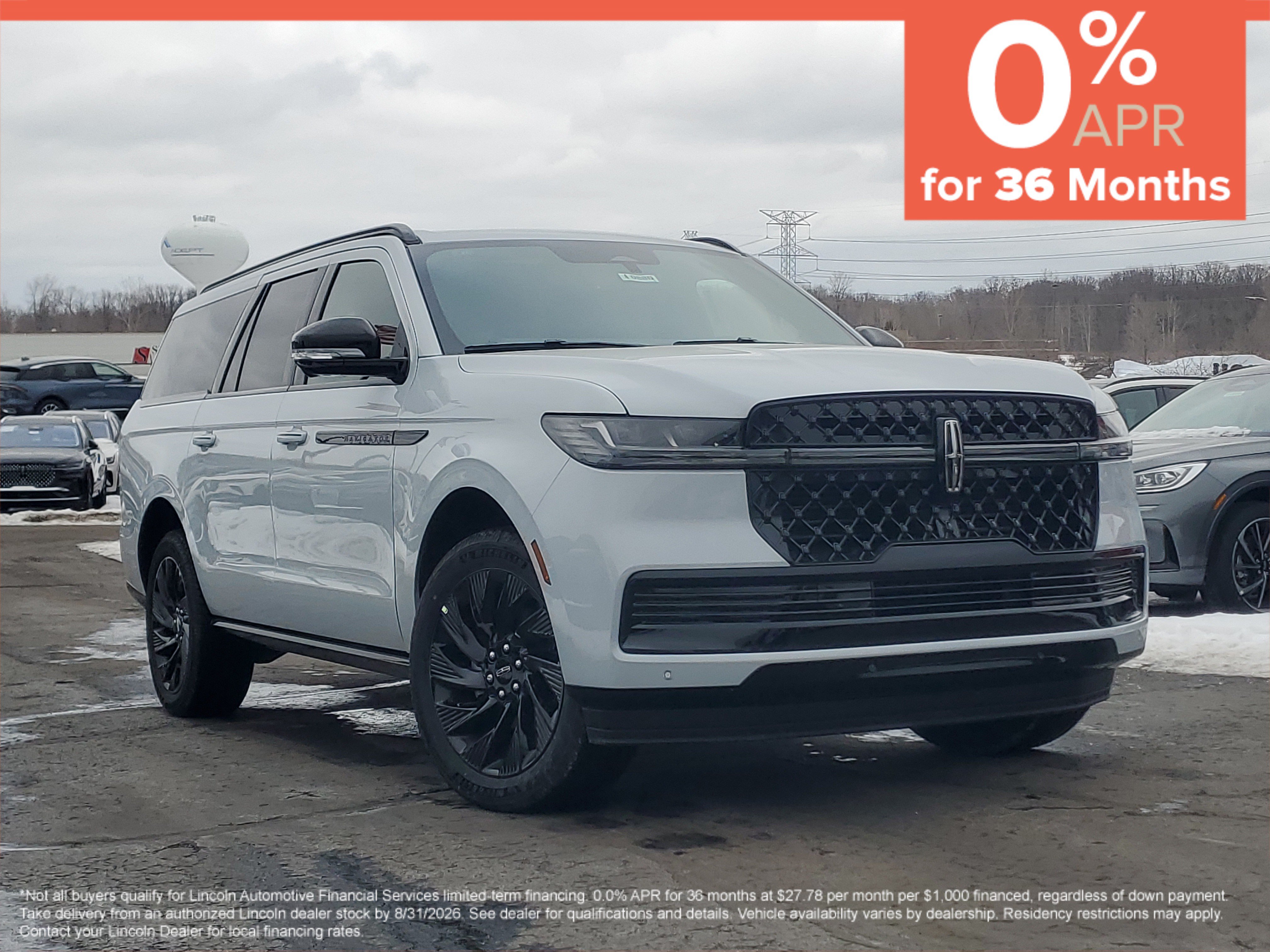 New 2026 Lincoln Navigator L Reserve w/ Jet Appearance Package AWD/4WD image 1