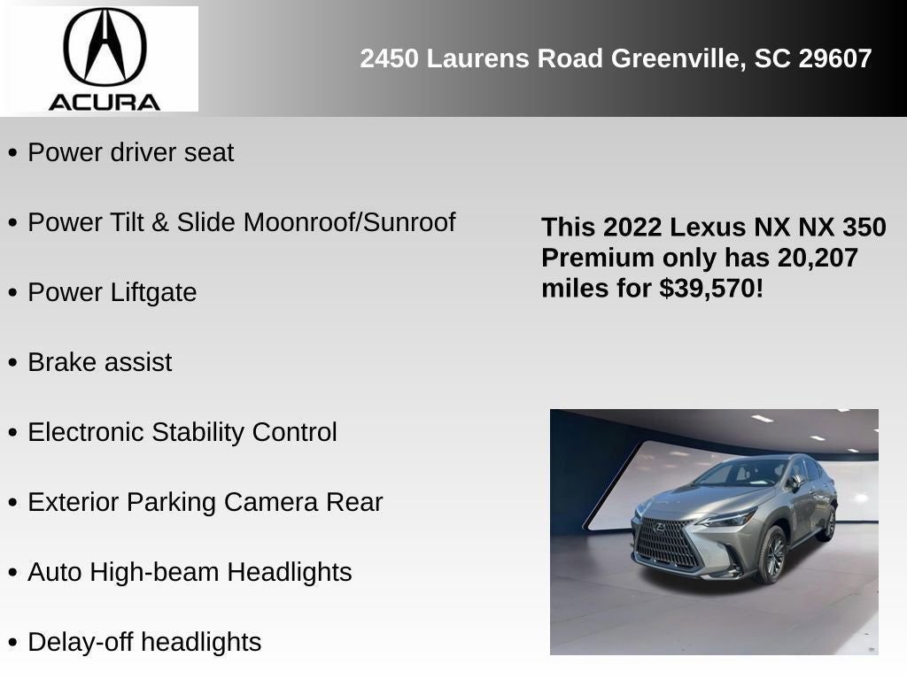 Used 2022 Lexus NX 350 AWD image 21