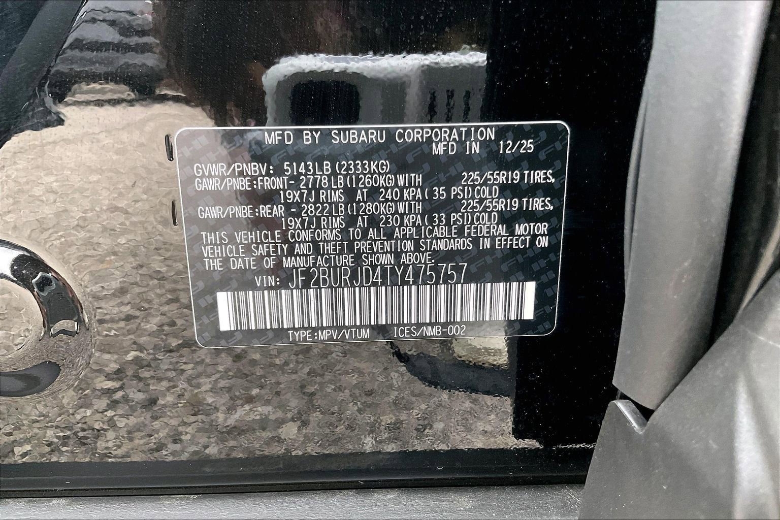 New 2026 Subaru Outback Touring XT AWD/4WD image 12