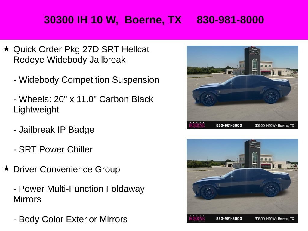 Used 2022 Dodge Challenger SRT Hellcat RWD image 18