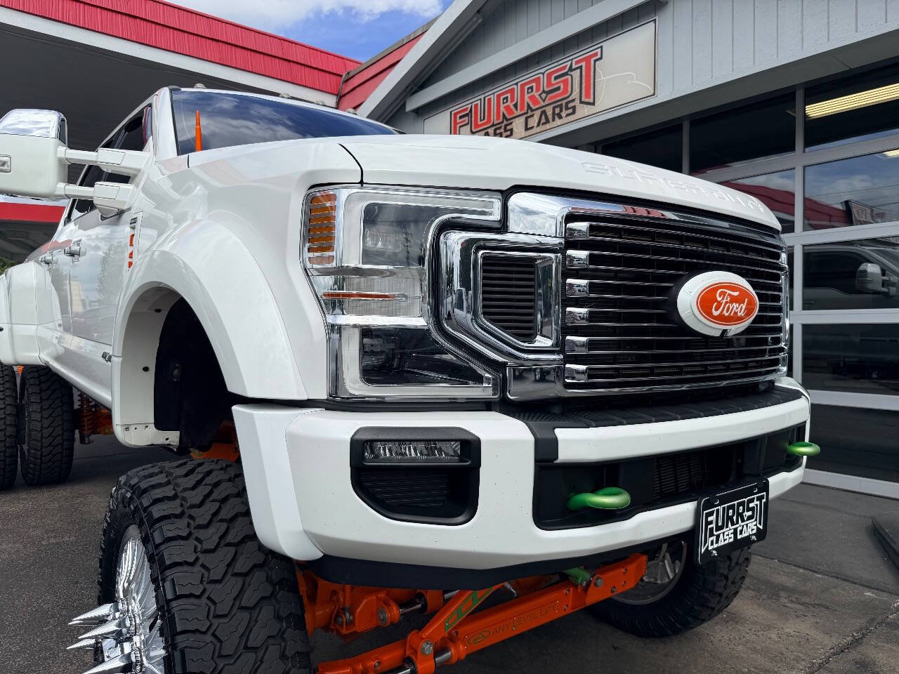 Used 2021 Ford F450 Limited w/ FX4 Off-Road Package AWD/4WD image 27