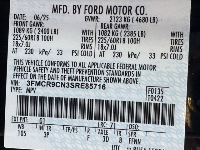 Used 2025 Ford Bronco Sport Outer Banks w/ Outer Banks Tech Package+ image 36