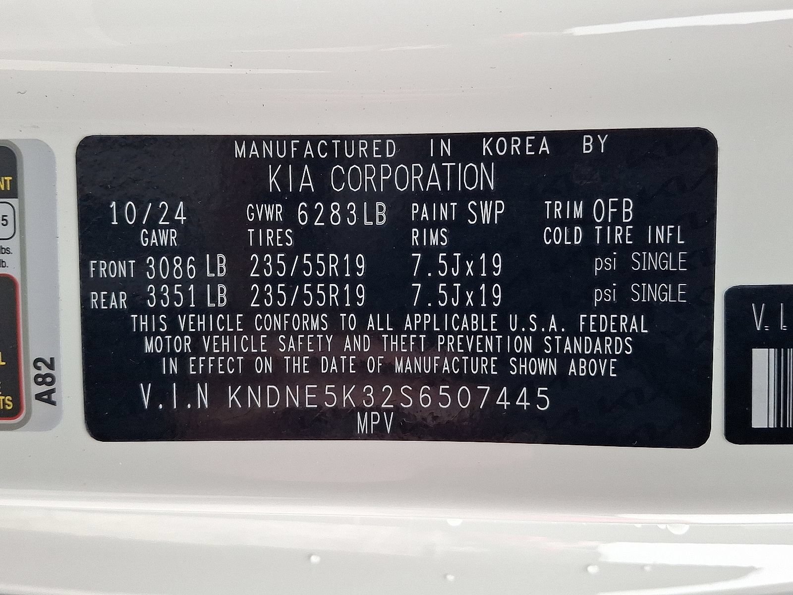 New 2025 Kia Carnival SX Prestige FWD image 26