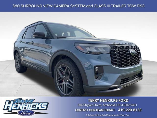 New 2026 Ford Explorer ST w/ Sun And Sound Package AWD/4WD 360° Tour