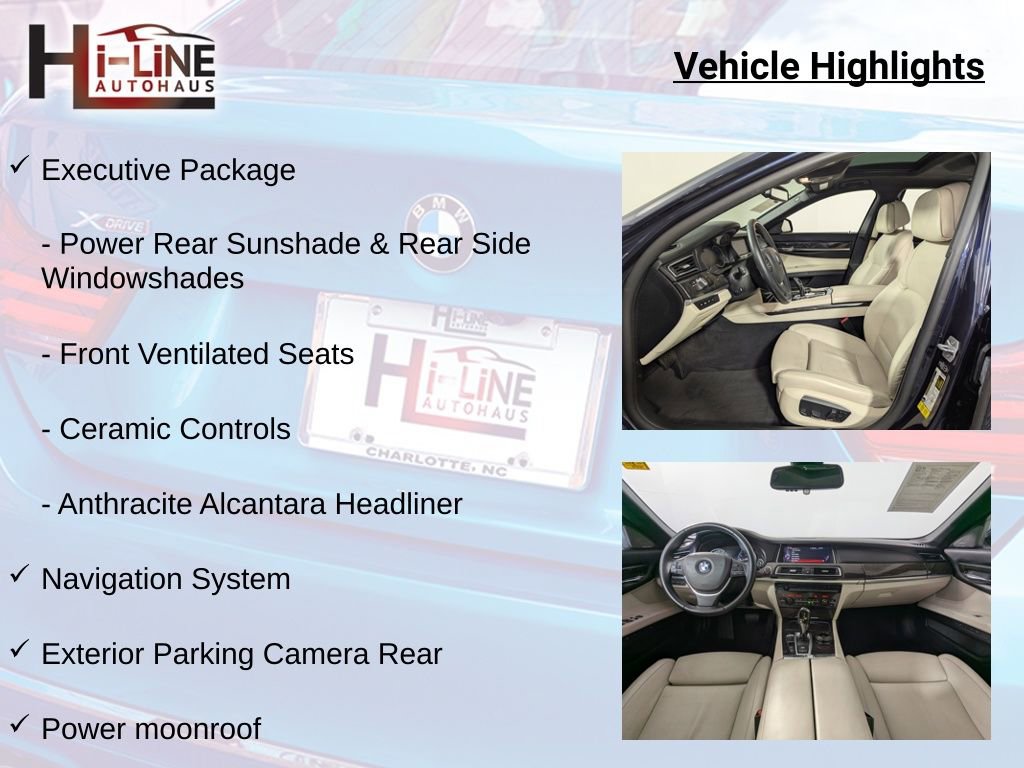 Used 2015 BMW 750Li RWD image 24