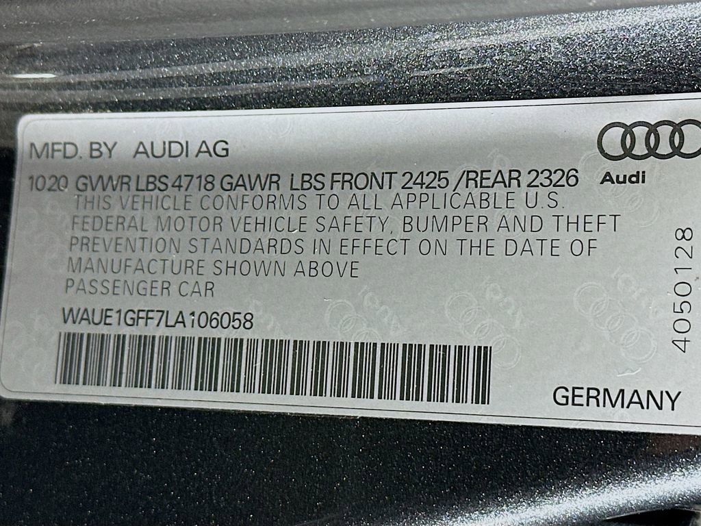 Used 2020 Audi S3 Premium Plus w/ Premium Plus Package image 30