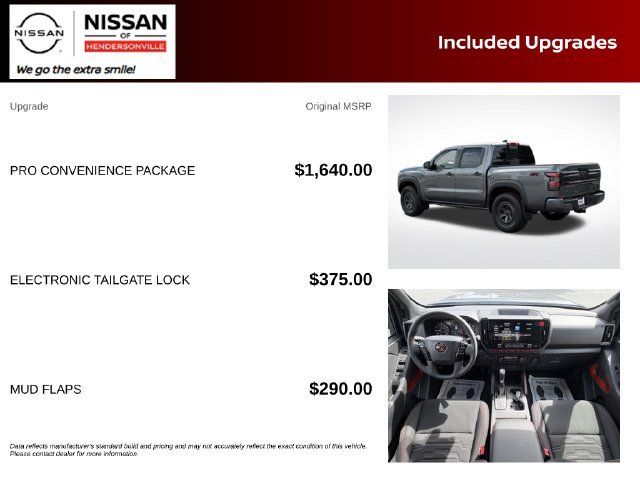 New 2027 Nissan Frontier PRO-4X w/ Pro Convenience Package AWD/4WD image 2