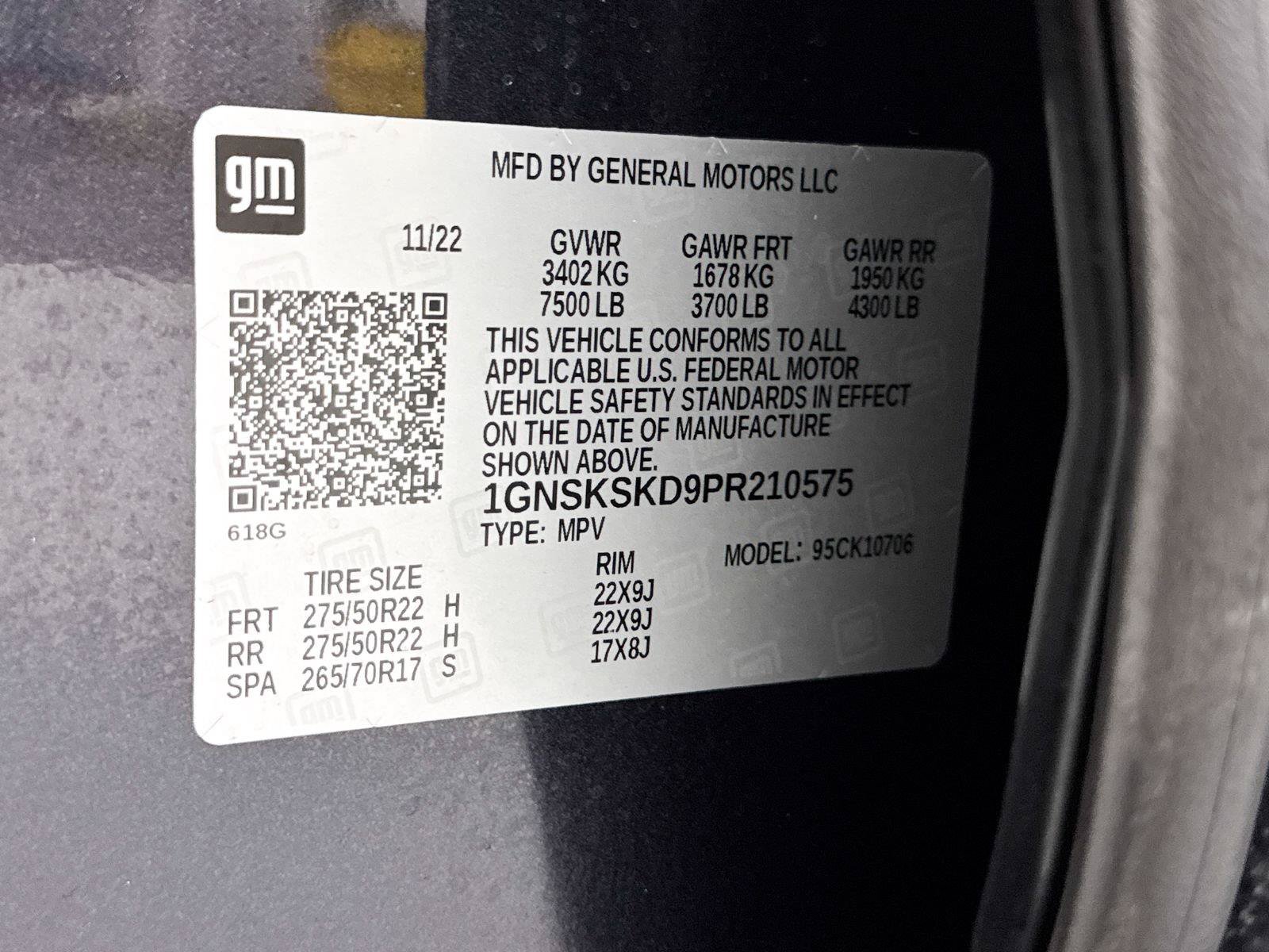 Used 2023 Chevrolet Tahoe Premier AWD/4WD image 43