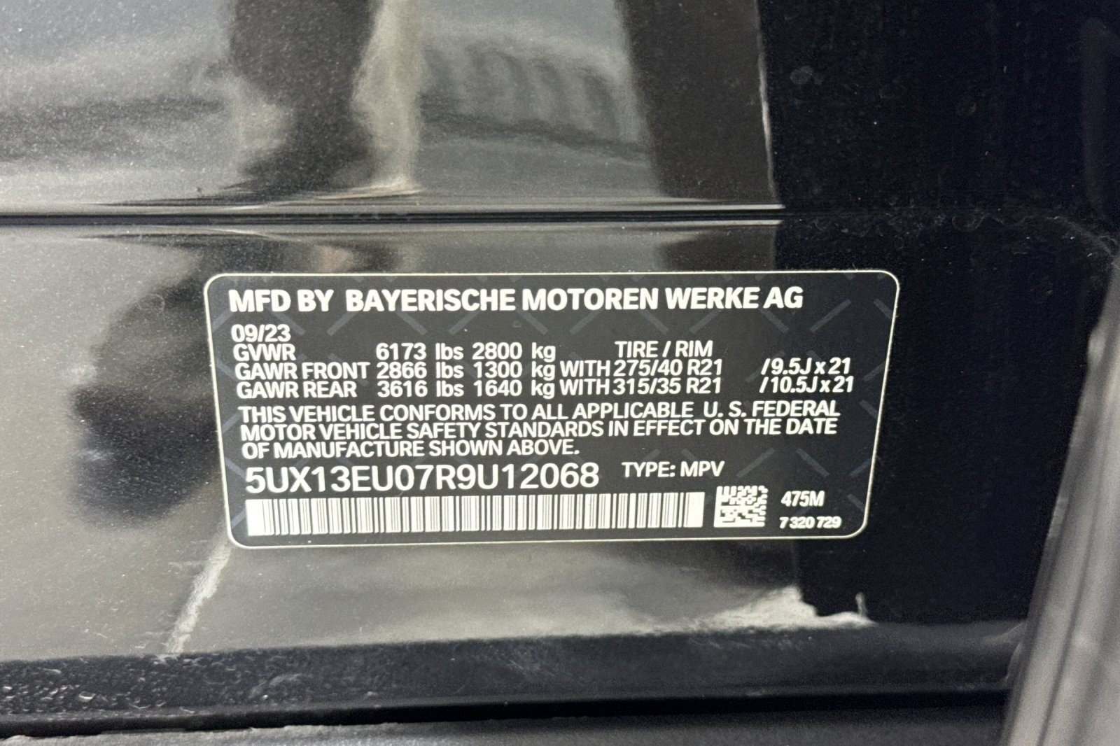 Certified 2024 BMW X5 sDrive40i w/ Parking Assistance Package RWD image 28