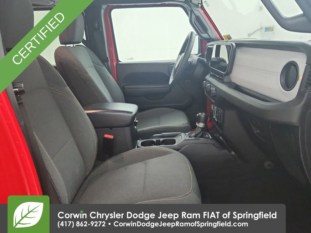 Certified 2024 Jeep Wrangler Sport S image 32