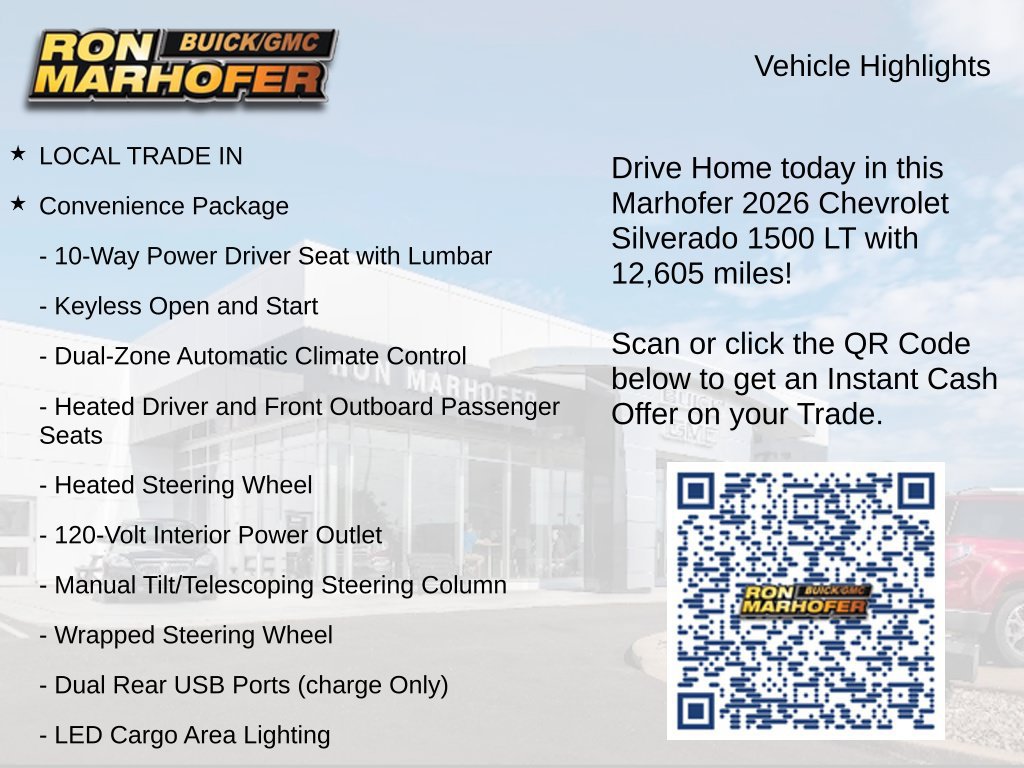 Used 2026 Chevrolet Silverado 1500 LT AWD/4WD image 14