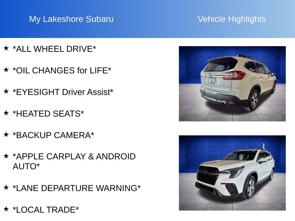 Certified 2024 Subaru Ascent Premium w/ Convenience Package image 6