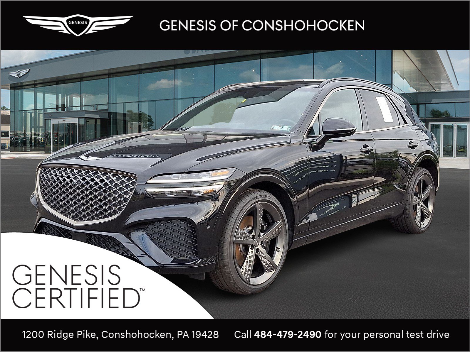 Certified 2024 Genesis GV70 3.5T Sport w/ Sport Advanced Package AWD/4WD image 1