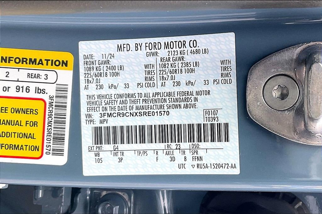 New 2025 Ford Bronco Sport Outer Banks w/ Outer Banks Tech Package+ image 13