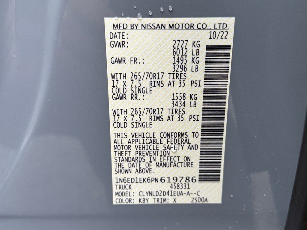 Used 2023 Nissan Frontier PRO-4X w/ Technology Package image 26