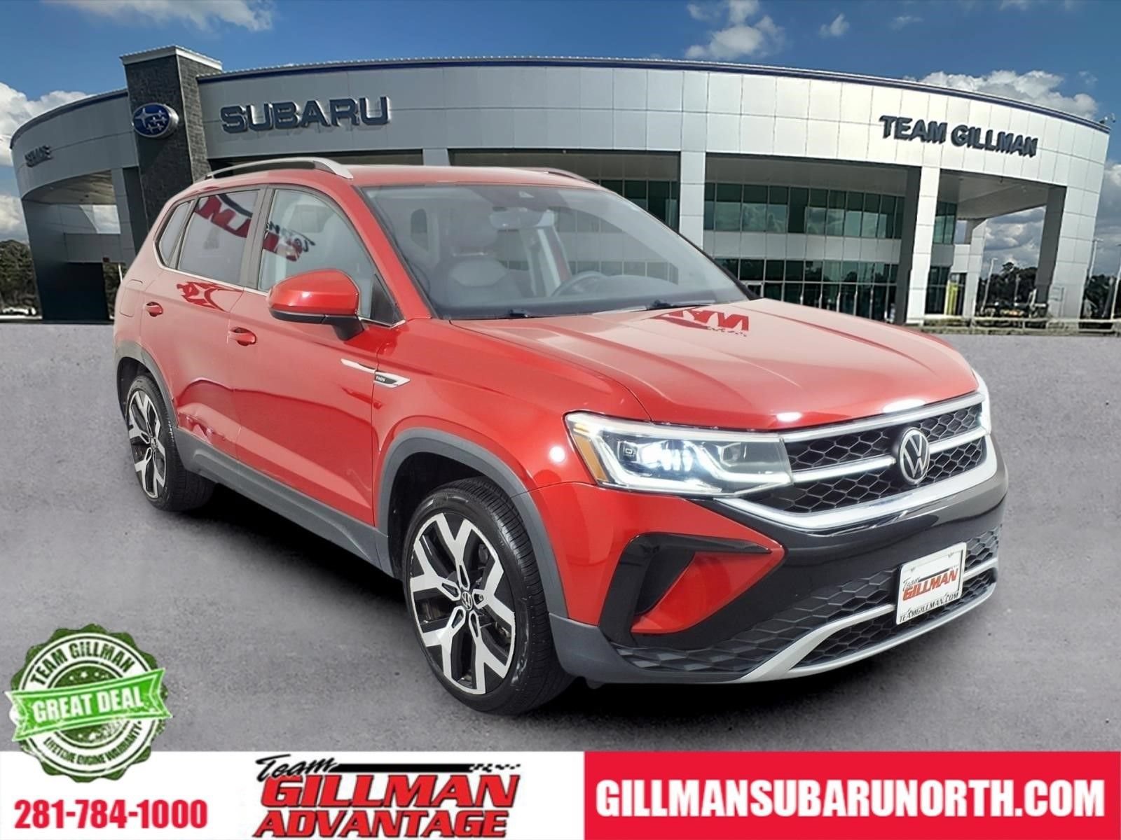 Used 2022 Volkswagen Taos SEL AWD/4WD image 1