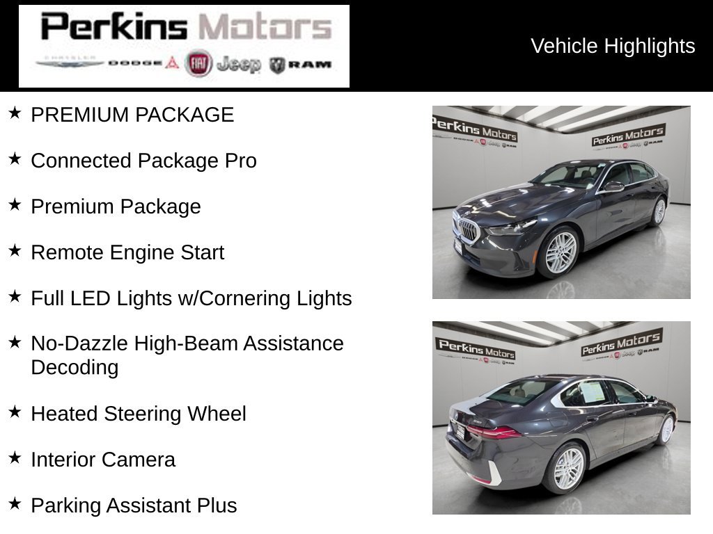 Used 2024 BMW 530i xDrive AWD/4WD image 7