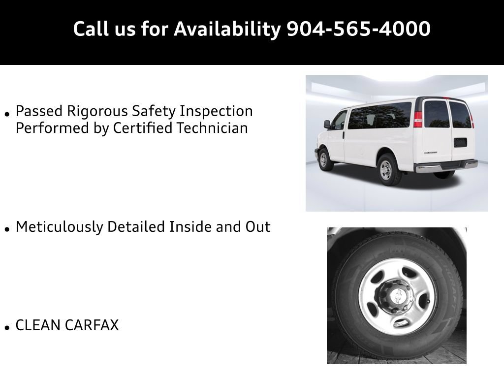 Used 2020 Chevrolet Express 3500 LT w/ LT Preferred Equipment Group RWD image 9