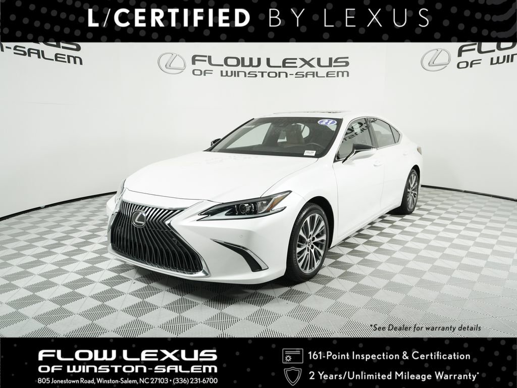 Certified 2021 Lexus ES 350 w/ Premium Package FWD image 1