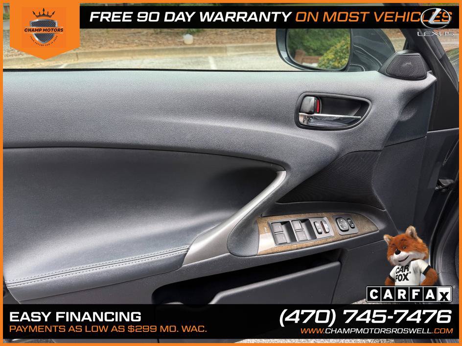 Used 2010 Lexus IS 250 w/ Preferred Accessory Package RWD image 18