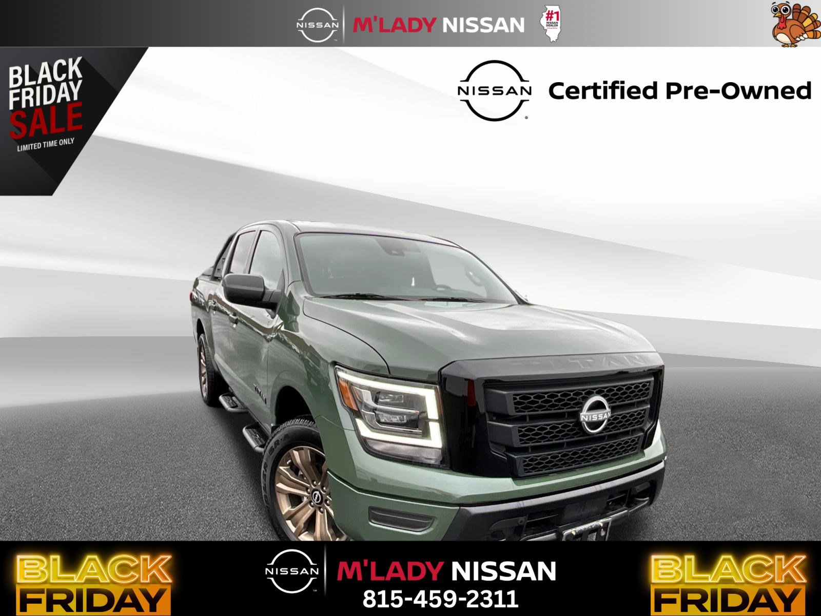 Certified 2024 Nissan Titan SV w/ SV Bronze Edition Package
