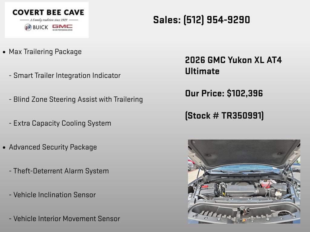 New 2026 GMC Yukon XL AT4 Ultimate AWD/4WD image 37