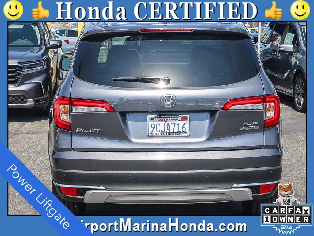Certified 2022 Honda Pilot Elite image 9