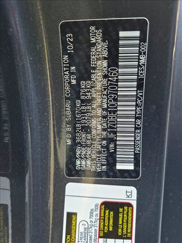 Used 2023 Subaru BRZ Limited w/ Popular Package #1 RWD image 23