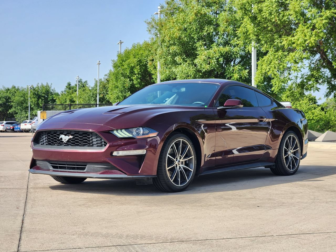 Used 2018 Ford Mustang Premium w/ Wheel & Stripe Package RWD image 3