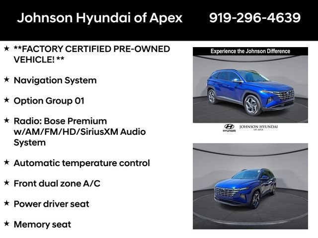 Certified 2023 Hyundai Tucson Limited AWD/4WD image 6