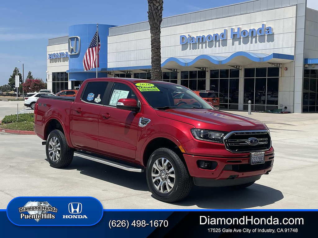 Used 2020 Ford Ranger Lariat w/ Trailer Tow Package