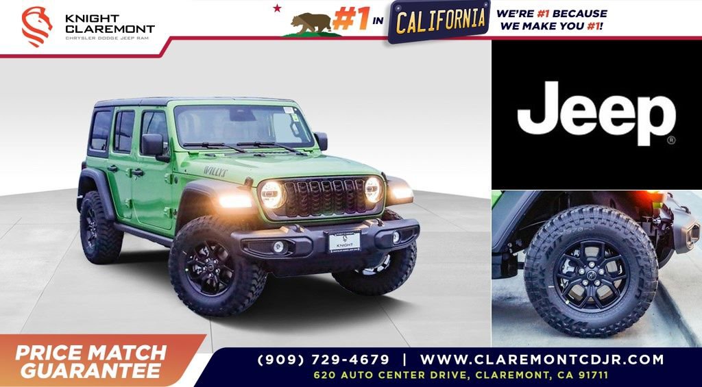 New 2026 Jeep Wrangler Willys