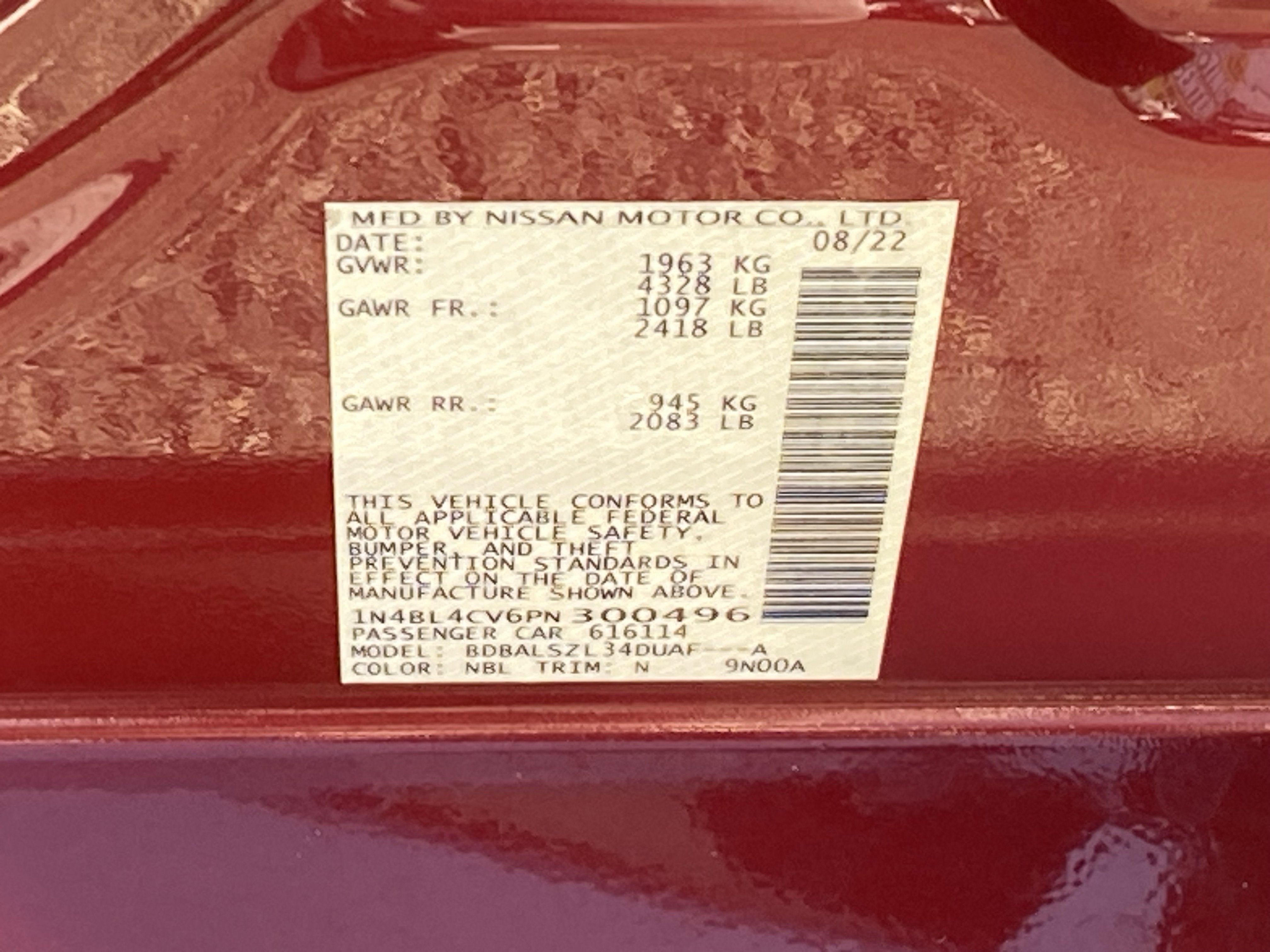 Used 2023 Nissan Altima 2.5 SR w/ SR Premium Package image 31