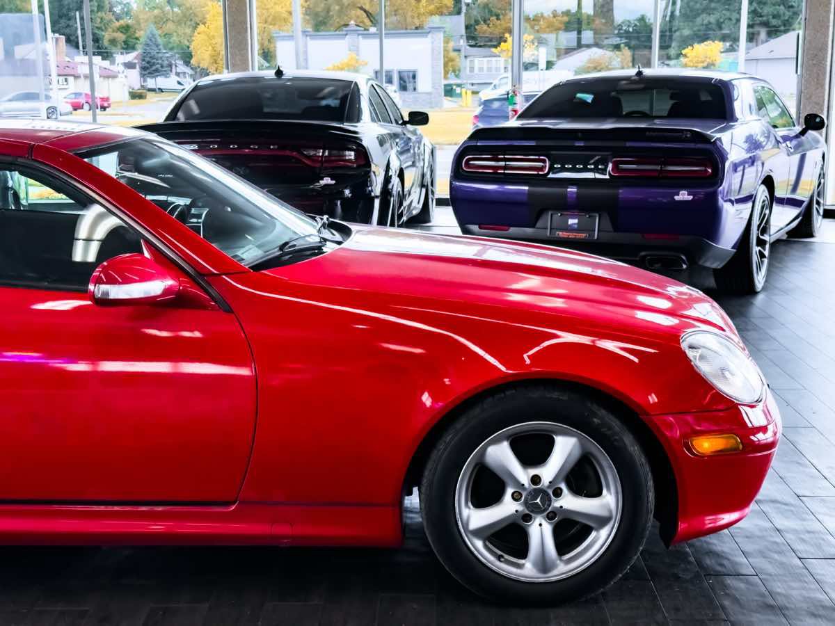 Used 2002 Mercedes-Benz SLK 320 image 4