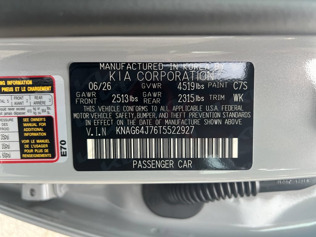 New 2026 Kia K5 GT-Line w/ GT-Line Premium Package AWD/4WD image 26
