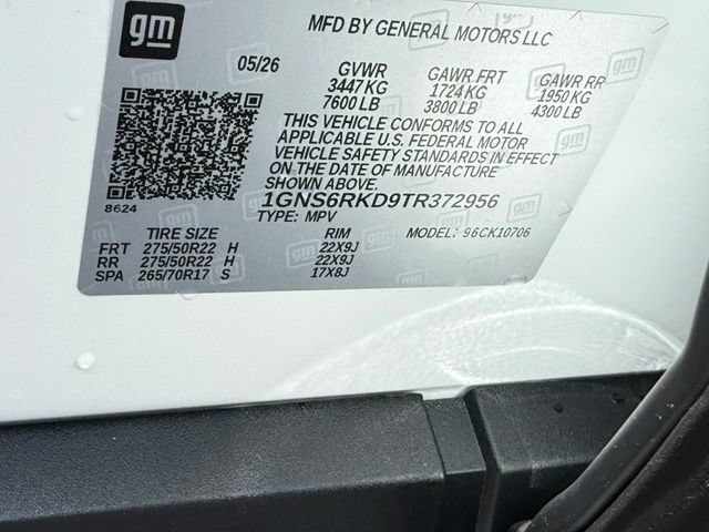 New 2026 Chevrolet Tahoe RST w/ Sun And Tow Package AWD/4WD image 49