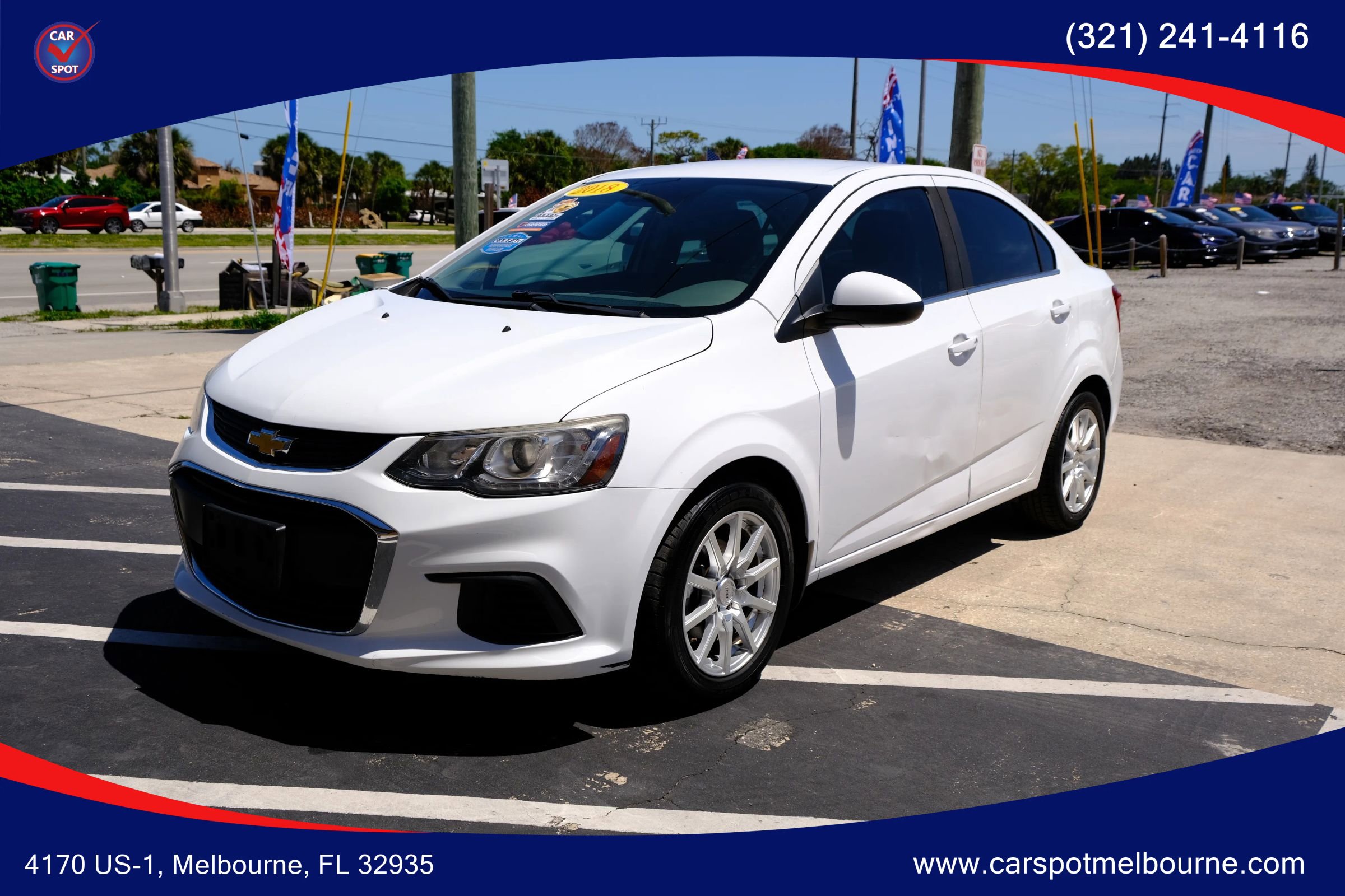 Used 2018 Chevrolet Sonic Premier w/ Driver Confidence Package FWD image 1