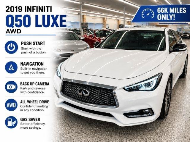 Used 2018 INFINITI Q60 3.0t Luxe w/ Sensory Package 3.0T Luxe AWD/4WD image 1