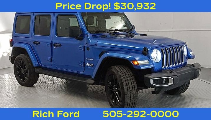 Used 2021 Jeep Wrangler Unlimited Sahara w/ Cold Weather Group