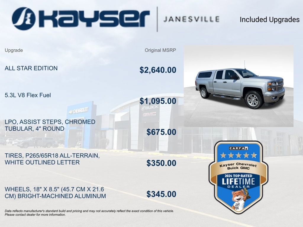 Used 2014 Chevrolet Silverado 1500 LT w/ All Star Edition image 2