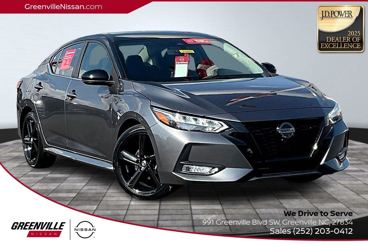 Certified 2023 Nissan Sentra SR w/ Midnight Edition Package