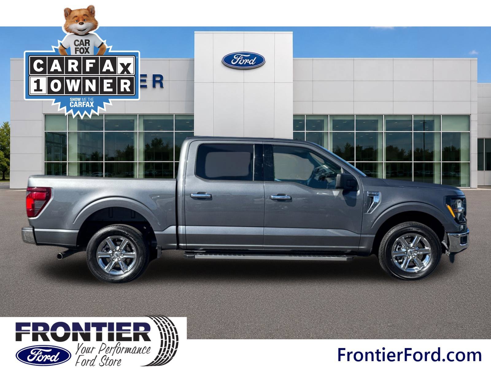 Certified 2025 Ford F150 XLT w/ Equipment Group 301A Standard RWD image 4