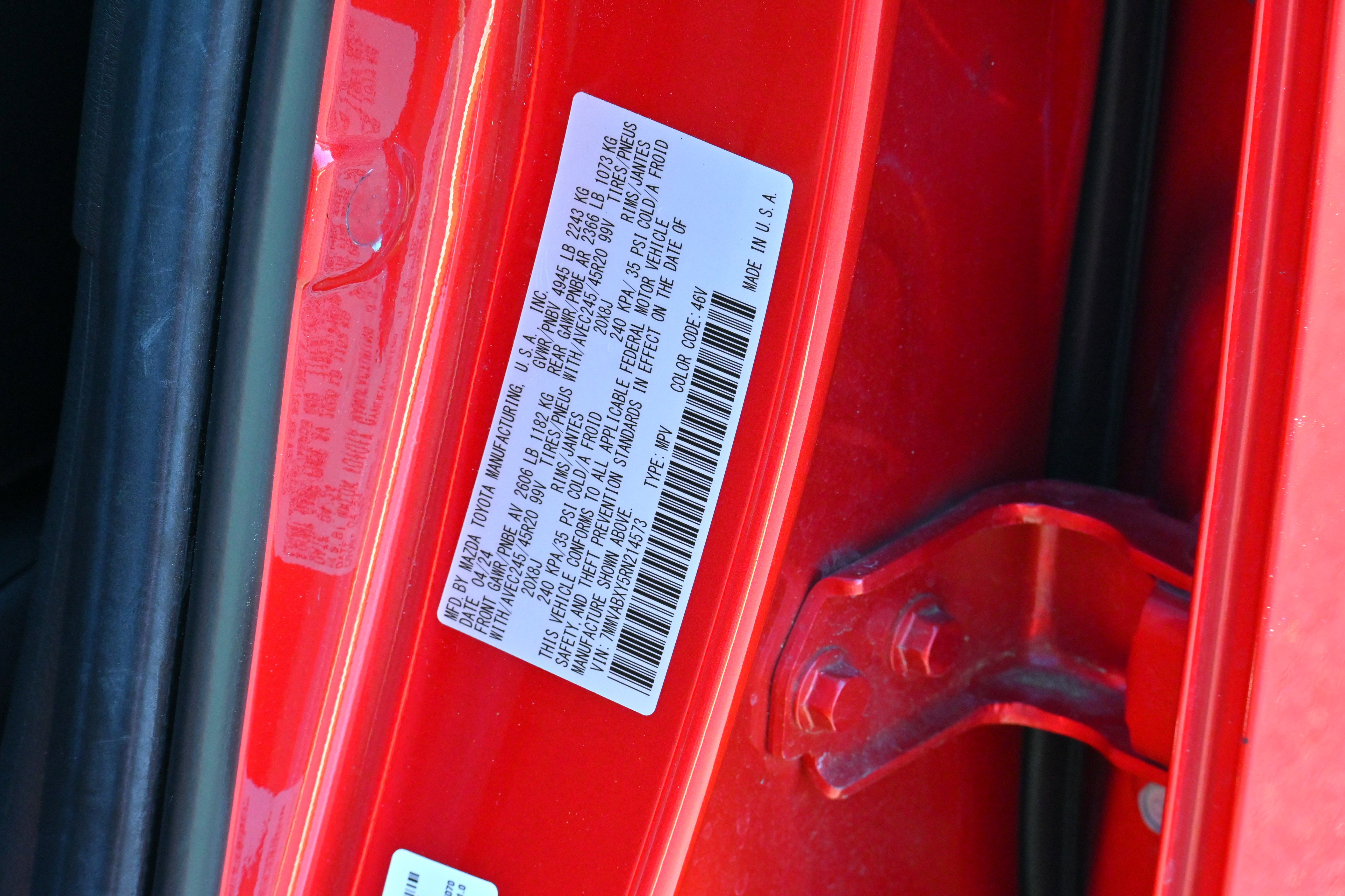 Certified 2024 MAZDA CX-50 AWD 2.5 Turbo w/ Accent Package image 35