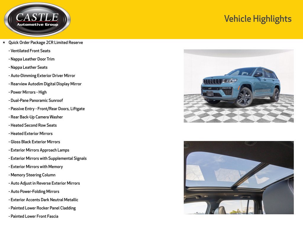 New 2027 Jeep Grand Cherokee Limited AWD/4WD image 3