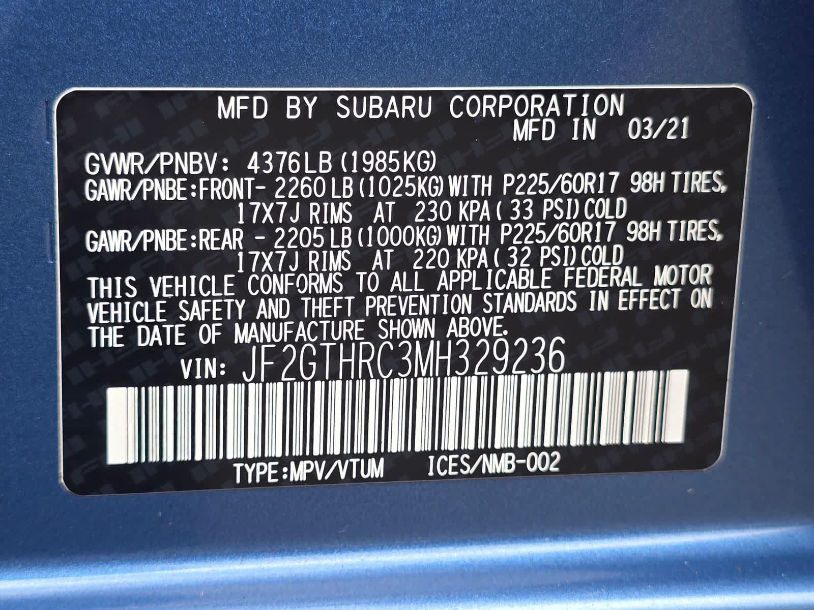 Used 2021 Subaru Crosstrek 2.5i Sport AWD/4WD image 28