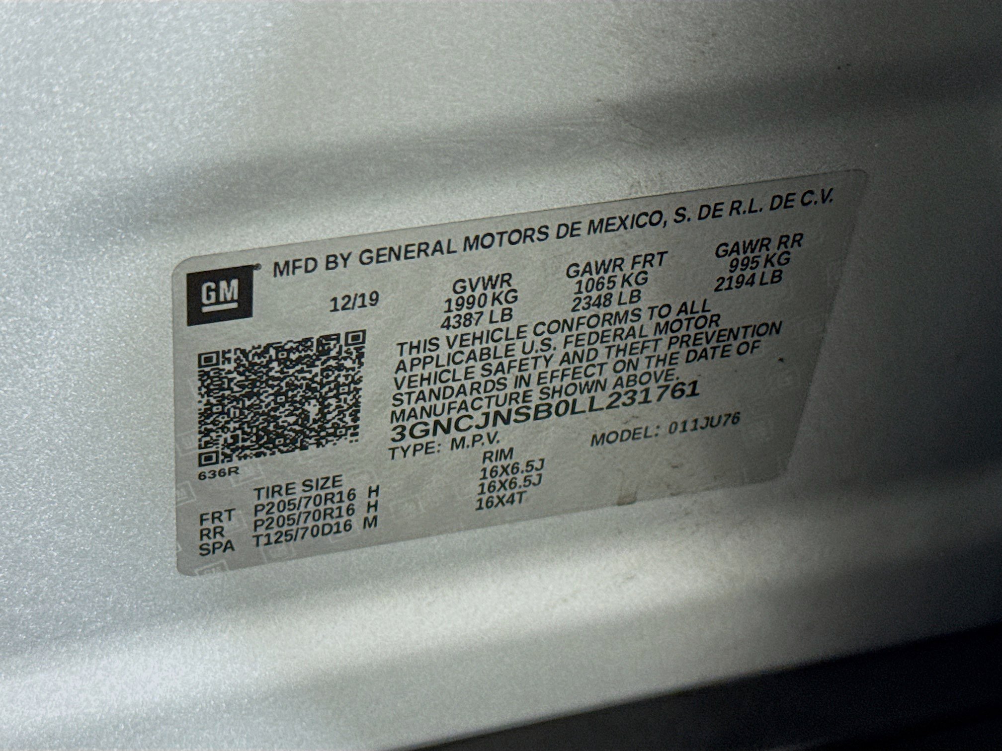 Used 2020 Chevrolet Trax LS w/ Tint and Cruise Package AWD/4WD image 37